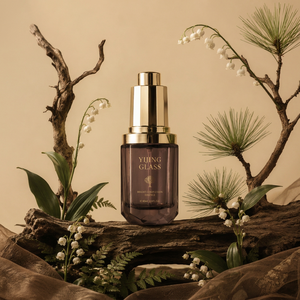 Flacon de sérum pour soins de la peau en verre de <span class=keywords><strong>luxe</strong></span> 30 ml avec compte-gouttes pour l'emballage d'huiles essentielles, pulvérisation, couleur personnalisée, logo OEM ODM - Product Image 1