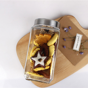 Nuevo diseño de vidrio elegante para almacenamiento de bebidas, tarro, almacenamiento de alimentos - Product Image 3