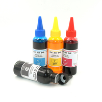 Encre alimentaire comestible pour impression de 100 ml, 4 couleurs, recharge pour imprimante à gâteau, pain, collation, café