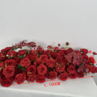 Fleurs artificielles de table abordables et durables pour la décoration mondiale de mariages