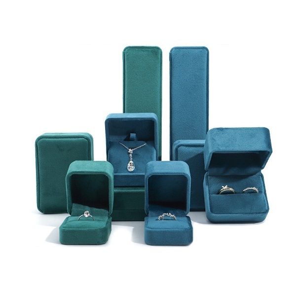 Black Velvet Ring Box Wholesale Bracelet Jewelry Box Jewelry Packaging Set Personalised Jewellery Jewelry Storage Box Wholesale