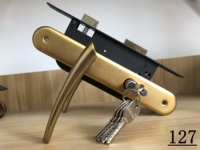 Cerradura de mortaja impermeable para puerta de madera característica antirrobo de desbloqueo de llave