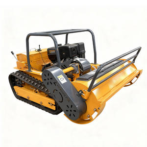 Бесплатная доставка, 100% катушка с дистанционным управлением, газонокосилка, садовый гусеничный газонокосилка, бензиновый газонокосилка - Product Image 5