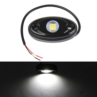 Feux de roche blanc pur à faible coût pour camion, SUV, UTV, VTT, J-eep, voiture tout-terrain, éclairage de roue et de dessous de caisse