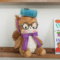 Peluche Bobonuts Showa Bobo Tower Ours en peluche, jouet de confort pour enfants, cadeau pour petite amie, rembourrage en coton court