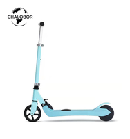 Trottinette électrique pour enfants avec pneus solides en PU de 5 pouces réglables, certifiée CE/ROHS/SAA, tension 24 V, deux roues, marchepied amusant pour enfants