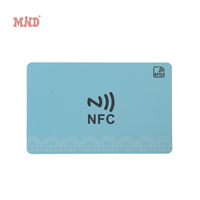 Carte de contrôle d'accès NFC vierge, directement de l'usine, format CR80, compatible ISO14443A, carte RFID intelligente pour ascenseur, tourniquet, adhésion de salle de sport