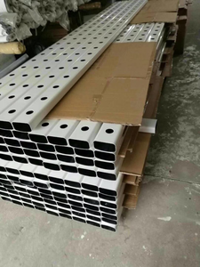 PVC Plastic Square 100*100mm Pipe NFT Hydroponic Growing Gully for Lettuce - Product Image 5