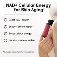 Gummies NAD Nicotinamide de MK pour Femmes, Formule Synergique NR+Q10, Soutien Antioxydant, Bénéfices pour la Croissance Capillaire, Source Originale