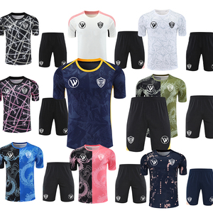 100% 涤纶定制球队足球服训练服足球服套装印花训练服足球服 - Product Image 3