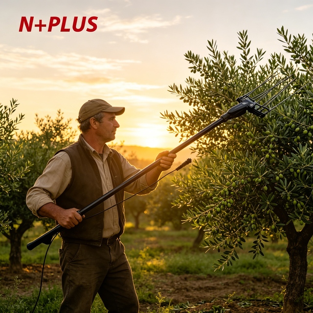 Portable Mini Olive Harvest Machine Handheld Electric Fruit Picker for Olive Orchard Harvesting