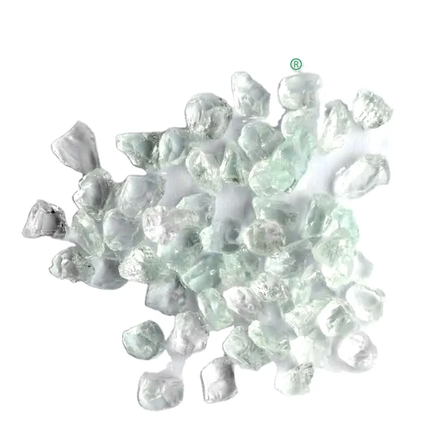 3.0-6.0mm clear terrazzo glass chips for concrete slab decoration
