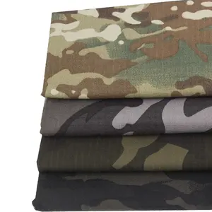 Hot Sell TC Realtree Camo Fabric Ripstop Woodland Desert Digital Camouflage Printed Fabric