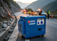 Générateur diesel super silencieux 5 kW 5000 W, groupe électrogène diesel portable, alimentation de secours domestique, démarrage électrique, moteur refroidi par air, AVR 230 V 1800 tr/min