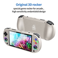 Consola de Juegos Portátil M22 Pro con Controlador de Videojuegos, Pantalla HD de 5 Pulgadas y 1080P, Más de 30 Emuladores, Más de 20000 Juegos, Reproductor Retro de Bolsillo