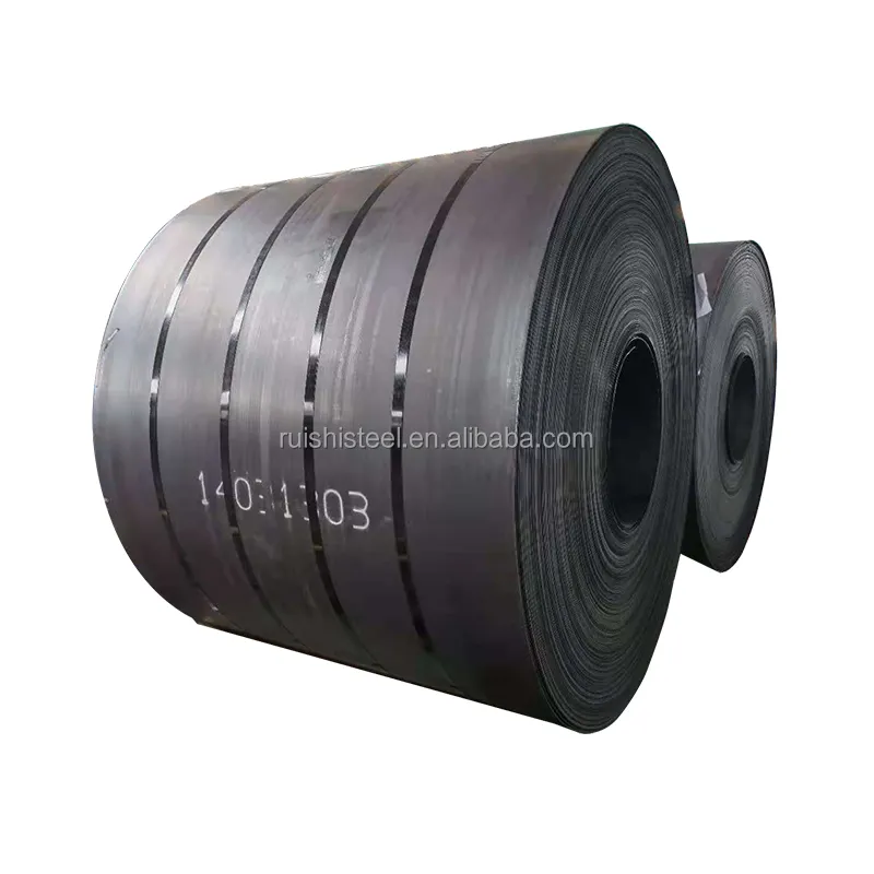 2mm Q345 Bobine de feuille de carbone noire laminée à chaud Fabrication 1250mm HR Steel 12mm 16mm Q195 Q215 Q235 Q255 Q275