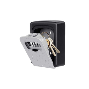 <span class=keywords><strong>Caja</strong></span> de almacenamiento de <span class=keywords><strong>llaves</strong></span> para <span class=keywords><strong>Airbnb</strong></span>, <span class=keywords><strong>caja</strong></span> fuerte de 4 combinaciones, grande, montada en la pared - Product Image 5