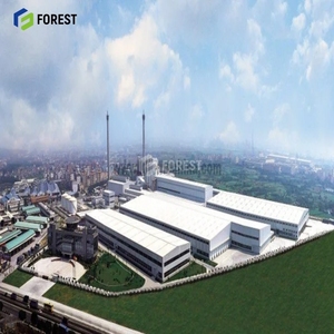 Almacén Ecológico de Acero Pesado con Estructura de Acero de Bajo Contenido de Carbono, Servicios de Soldadura y Corte, Estructura de Rejilla de Gran Luz - Product Image 1