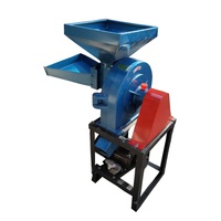 Moteur de moulin à maïs Runxiang en acier inoxydable 1,1 kW, haute efficacité, double usage (sec et humide), petit moulin commercial pour farine