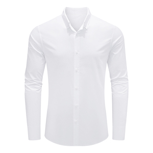 <span class=keywords><strong>Camicia</strong></span> da uomo <span class=keywords><strong>Slim</strong></span> <span class=keywords><strong>fit</strong></span> Casual di <span class=keywords><strong>lino</strong></span> di cotone, - Product Image 6