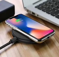 Chargeur sans fil PD rapide 15W Max Mini chargeur portable sortie 5V/3A iPhone 14 15 13 12 Pro Max Compatible ordinateur de bureau