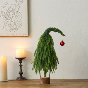 Độc đáo nghiêng nhân tạo cây Giáng sinh, vui nghiêng thông với cái nhìn tự nhiên cho nhà văn phòng kỳ nghỉ trang trí nội thất - Product Image 4