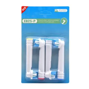 Preço fábrica substituição Toothbrush Cabeças Elétricas EB25-P Floss Toothbrush cabeças
