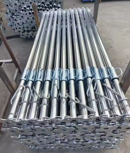 2-5m <span class=keywords><strong>Precio</strong></span> <span class=keywords><strong>de</strong></span> fábrica Accesorios <span class=keywords><strong>de</strong></span> acero galvanizado Andamio <span class=keywords><strong>de</strong></span> acero Apuntalamiento Telescópico Ajustable Jack Prop Acrow Steel Prop - Product Image 3