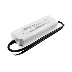 Meanwell Waterproof Constant Current LPC-150-350 Slim Led Transformer 350mA 150W Drviers IP67