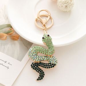 2025 New Snake Metal Keychain 3D Snake Animal Keychain <b>Bag</b> Pendant Metal Keychain Suitable for 2025 New Year <b>Gift</b> - Product Image 6