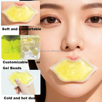 Compresse froide et chaude personnalisée en forme de lèvres, très vendue, pour le soulagement de la douleur, usage domestique, idéale pour les soins post-intervention esthétique