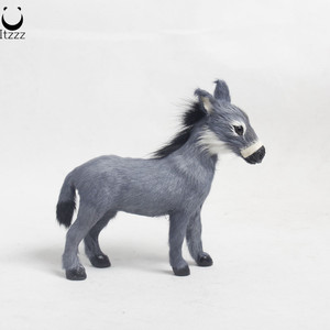 Idées <span class=keywords><strong>de</strong></span> décoration faites à la main mignonnes petites décorations d'âne décor <span class=keywords><strong>de</strong></span> jardin d'âne debout réaliste - Product Image 5