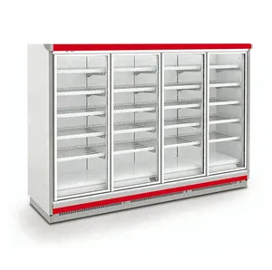 Commercial Freezer Glass Door Low-e Commercial Display Cooler Sliding Glass Door Walk-in Cooler With Sliding Glass Door