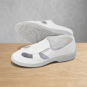 Zapatos disipadores de estática Suela de PU Sala limpia Control ESD Antiestático El mejor precio y buen estado Hecho en Corea - Product Image 3