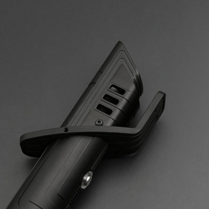 Sabre laser TXQ <span class=keywords><strong>Darksaber</strong></span> SE |   Poignée en métal de style Mandalorian |   Sabre Pixel Proffie |   Jouet lumineux pour cosplay, Halloween, Noël - Product Image 3