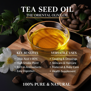 Huile de graines de thé et de camélia 100 % pure et naturelle, biologique, en vrac, pour les soins de la peau, vente en gros du fabricant - Product Image 3