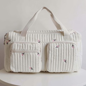 Tas Popok Tote, Tas Popok Perjalanan Kapasitas Besar, Tas Rumah Sakit untuk Persalinan, Tas Bayi Perlengkapan Bayi, Alas Ganti Popok - Product Image 3