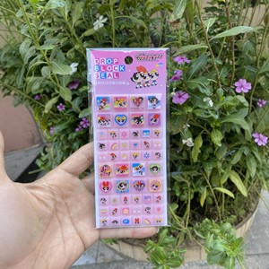 <span class=keywords><strong>Adesivi</strong></span> 3D a Forma di Powerpuff Girls, Decorazioni e Collezioni di Personaggi Cartoon Trendy - Product Image 4