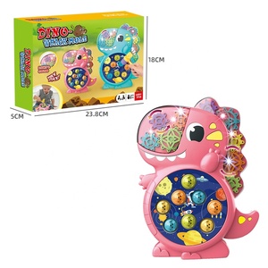 Samtoy Rotatori Elettronici a Ingranaggi Dinosauro <span class=keywords><strong>Gioco</strong></span> da Tavolo con Martello Giocattolo Whack-a-Mole per Bambini con Musica e Luci - Product Image 5