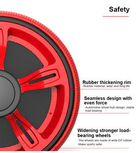 Roue abdominale personnalisée, équipement <span class=keywords><strong>de</strong></span> fitness, rouleau d'entraînement musculaire abdominal, roue abs - Product Image 6