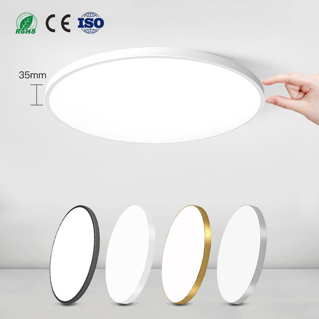 Indoor Ceiling Light Waterproof 36W 45W Modern Home Circular Ultra-thin Easy to Install Living Room Lighting LED Ceiling Lamp