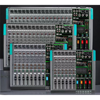 Consoles réglage professionnel effets de réverbération connexion d'égalisation de scène pour la lecture mixage contrôleur Dj/mélangeur de Console Audio
