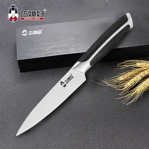 Stile classico Design semplice coltello multiuso da 5 pollici coltello da frutta in acciaio inossidabile coltello da cucina manico in ABS