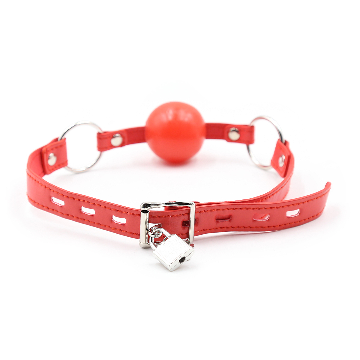 Red with Padlock