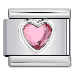 Italian Style Charm <b>Bracelet</b> ODM Silver Stainless Steel Gold Silver Zircon Main Punk Italian Link Charms - Product Image 2