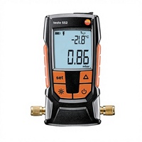 Testo 552 Digital Vacuum Gauge High Precision Absolute Pressure Tester for Refrigeration and Heat Pump Service