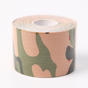 Bande <span class=keywords><strong>de</strong></span> kinésiologie en coton camouflage pour le soutien musculaire sportif, protection des genoux, absorption des chocs, étirement musculaire, longueur 5m - Product Image 4