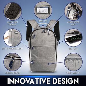 BSCI Factory Chef kitchen Knife set <b>Bag</b> Sling Backpack Padded Pockets for Knives Kitchen Utensils <b>Tablet</b> and More with USB port - Product Image 6