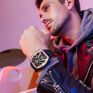 Montre homme BG9005, montre mécanique à bracelet, étanche, mouvement automatique, montres en fibre de carbone pour homme - Product Image 5