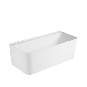 Baignoire autoportante en acrylique de luxe contemporaine pour hôtel avec système de drainage - Product Image 4